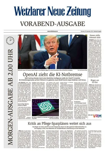 Wetzlarer Neue Zeitung