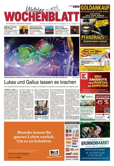 Wetzlar Wochenblatt 2026-10-10