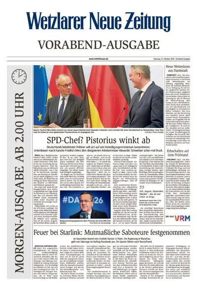 Wetzlarer Neue Zeitung