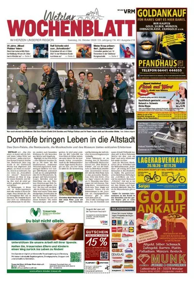 Wetzlar Wochenblatt 2026-10-24